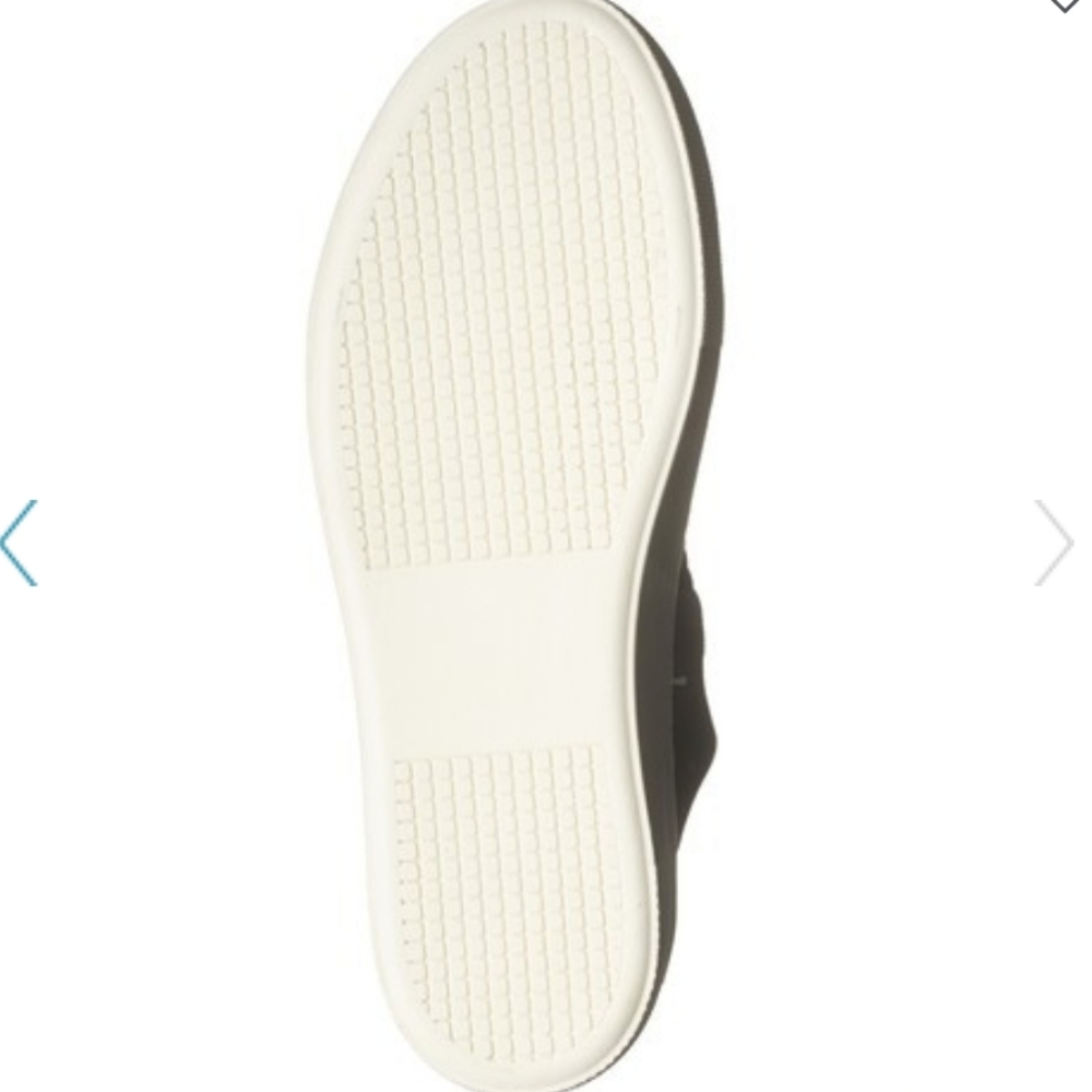 New! Madden Girl Buffi Black Knit Sneakers - Picture 3 of 4